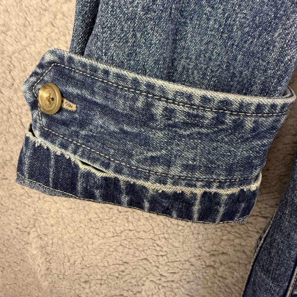 Ralph Lauren hooded Jean coat size small - Picture 4 of 13
